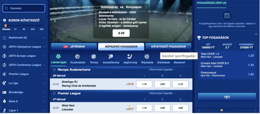 Bassbet casino